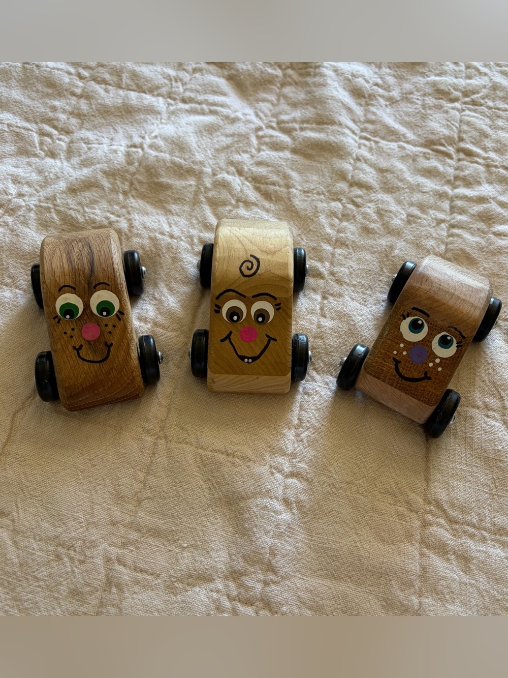 Tiny Tim’s Wood Vehicles / Cars set of 3